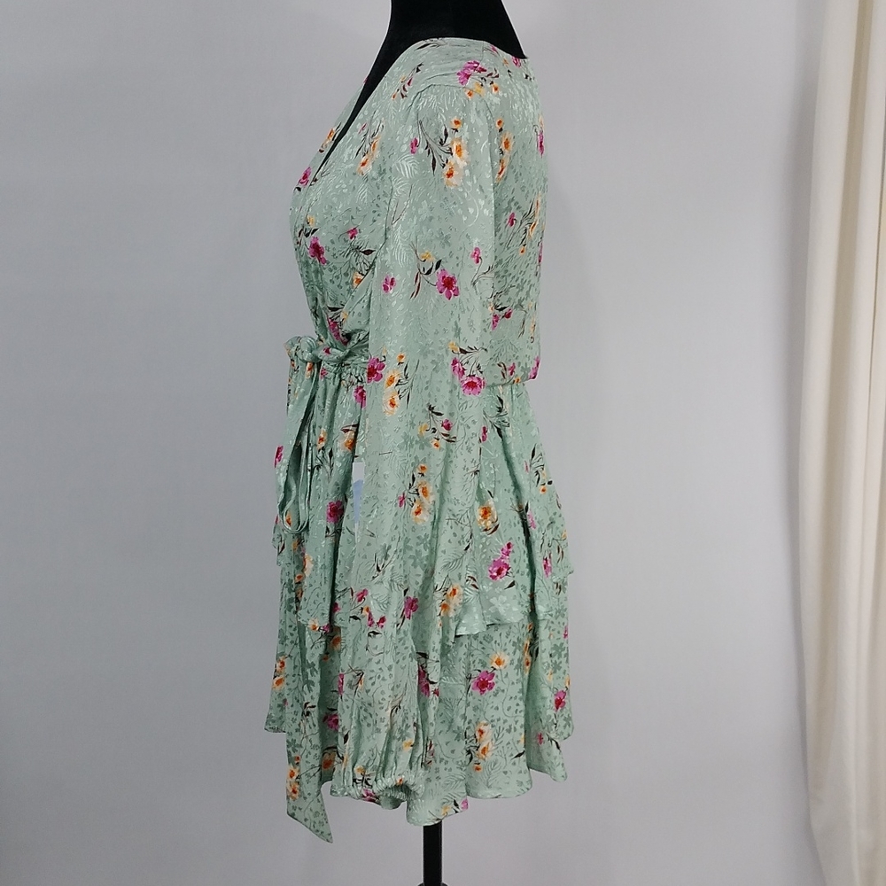Majorelle Berkshire Dress In Green Whisper - Picture 6 of 8